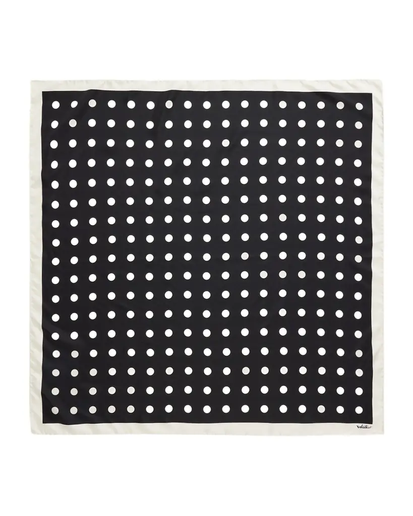 Valentino Garavani Opticool Print Silk Scarf