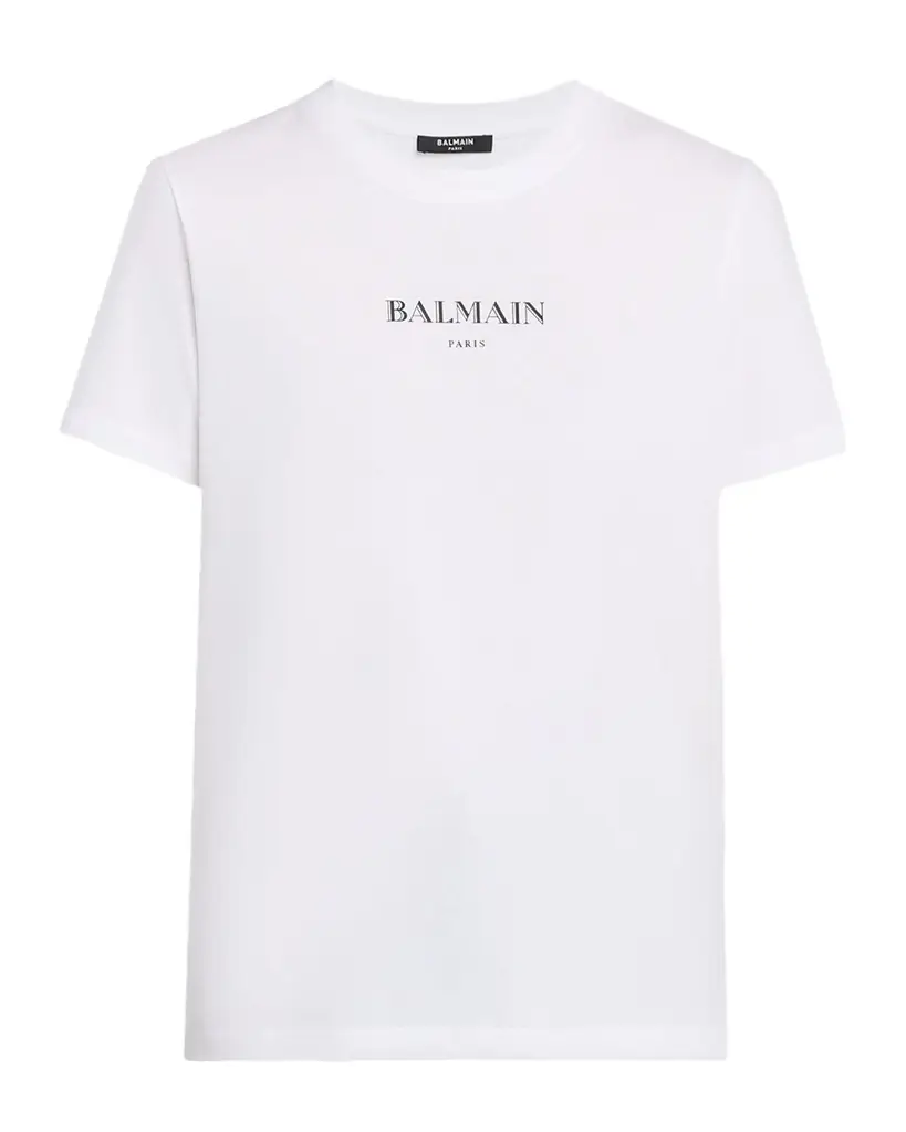 Balmain Logo Graphic Short-Sleeve T-Shirt
