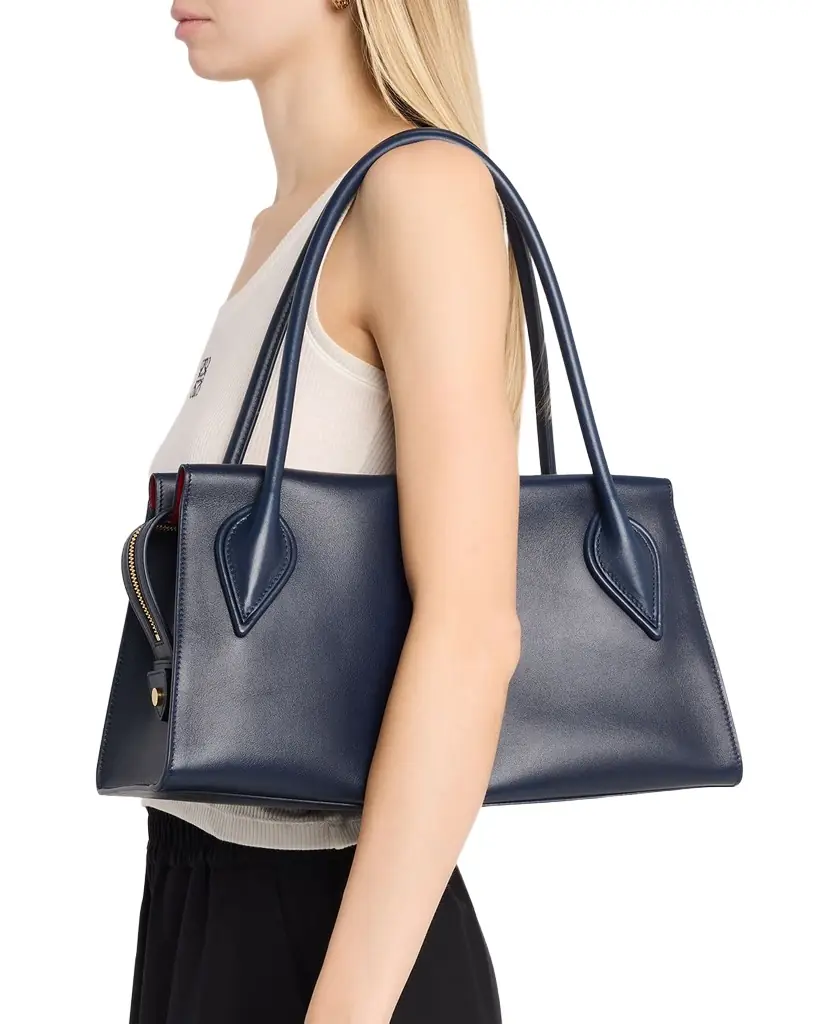 Christian Louboutin Venus Medium Calf Leather Shoulder Bag