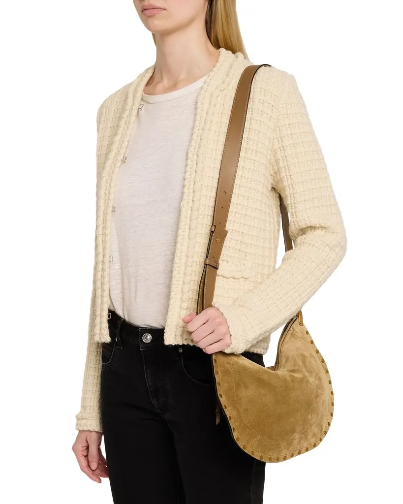 Isabel Marant Oskan Soft Zipped Shoulder Bag
