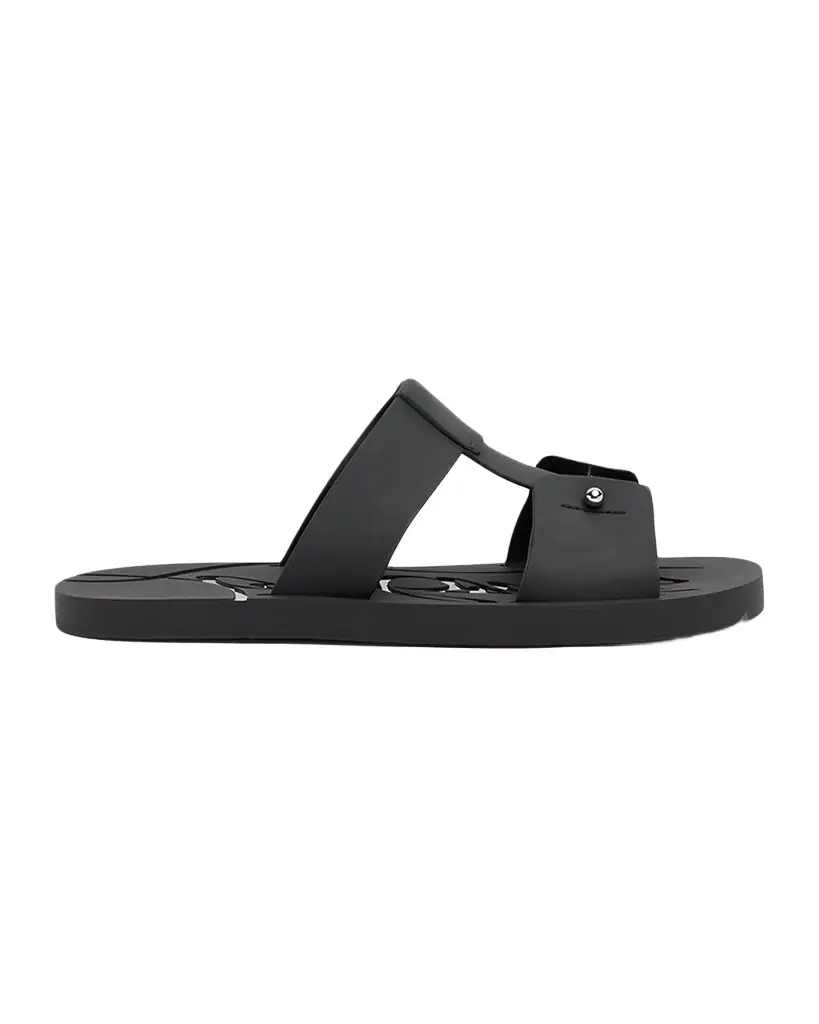 Christian Louboutin Men 's Zakouski Flat Rubber Sandals