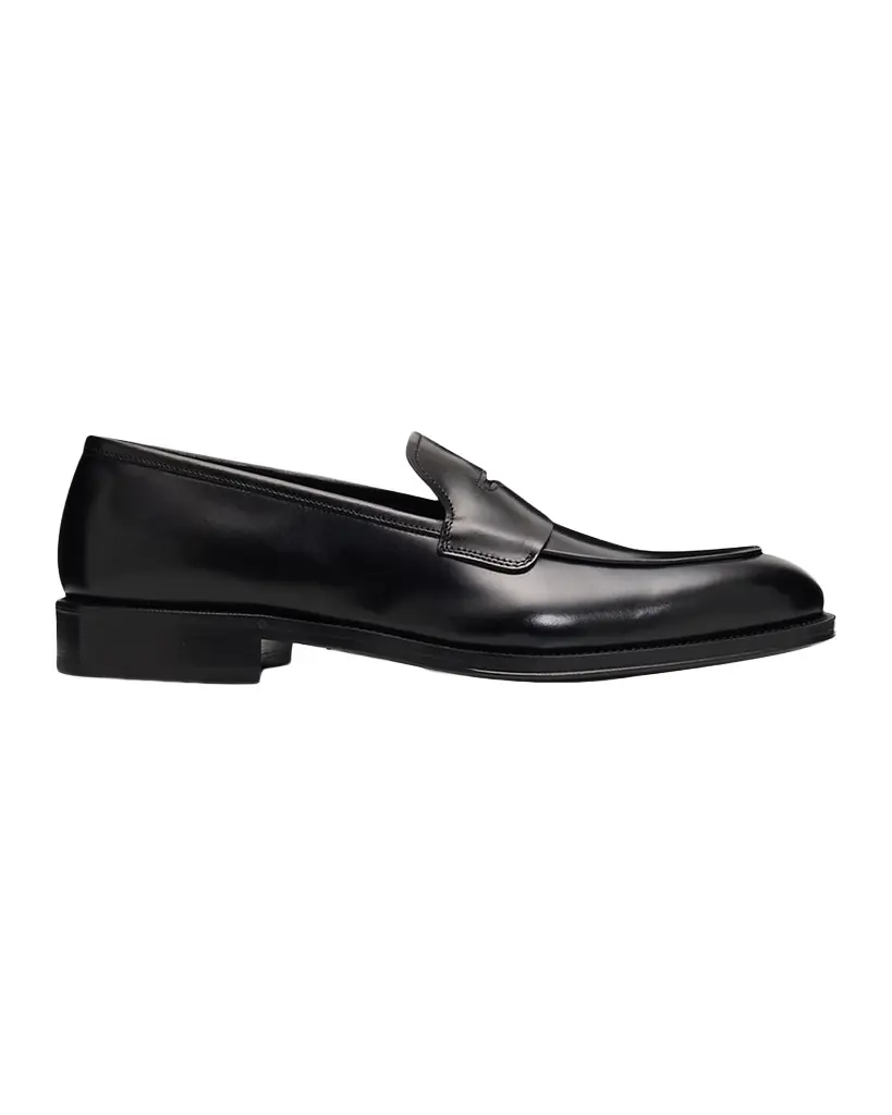 Ferragamo Men 's Touring Originali Leather Penny Loafers