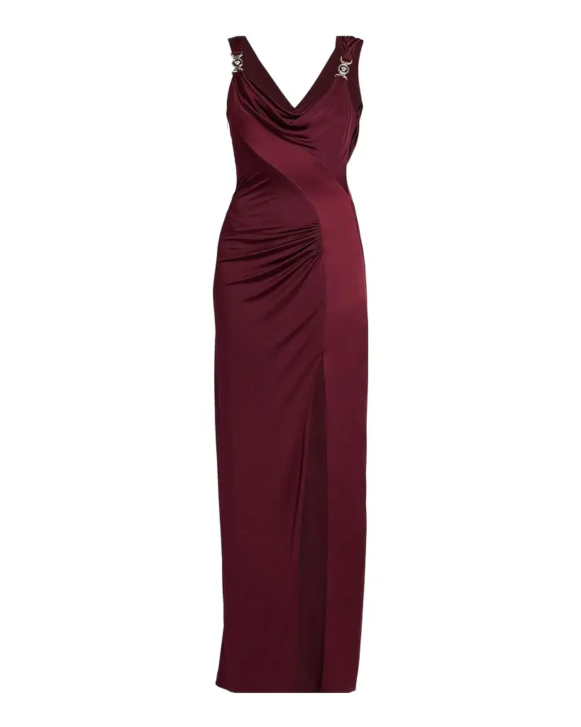 Versace Ruched Jersey Gown