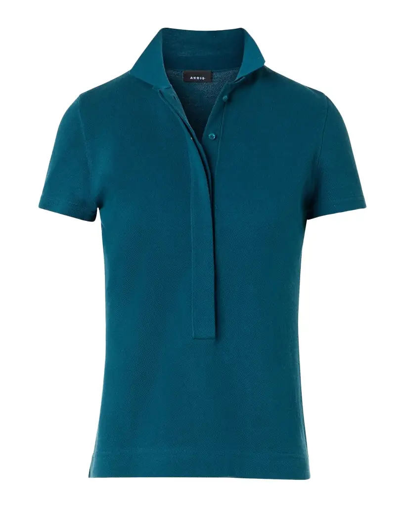 Akris Cotton Pique Short-Sleeve Polo Shirt
