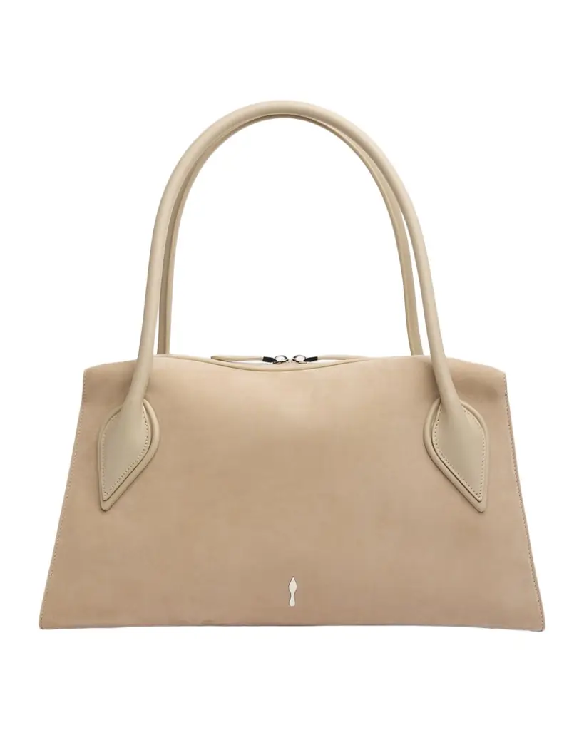 Christian Louboutin Venus Medium Shoulder Bag in Nubuck Leather