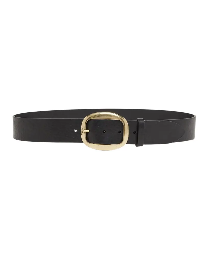Isabel Marant Dara Large Buckle Leather Belt
