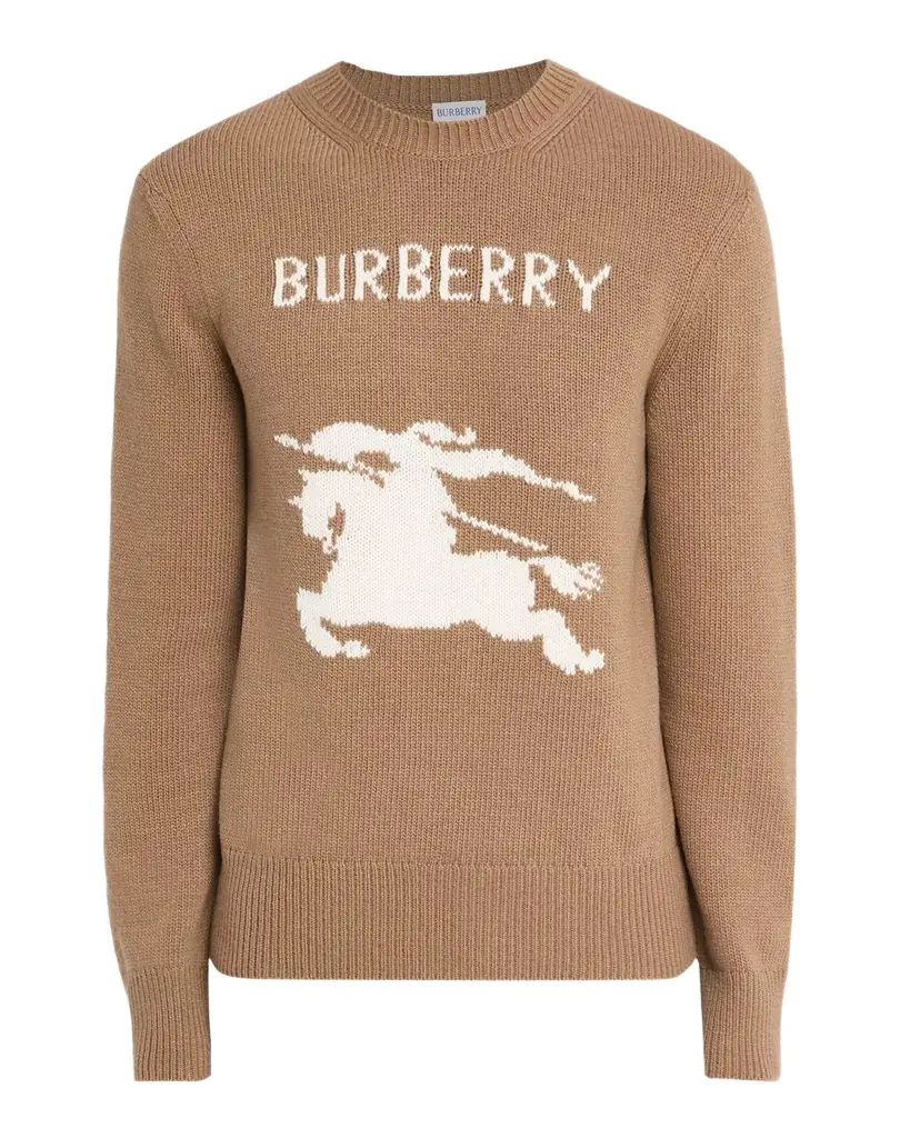 Burberry Men 's EKD Knit Wool and Cashmere Crewneck Sweater