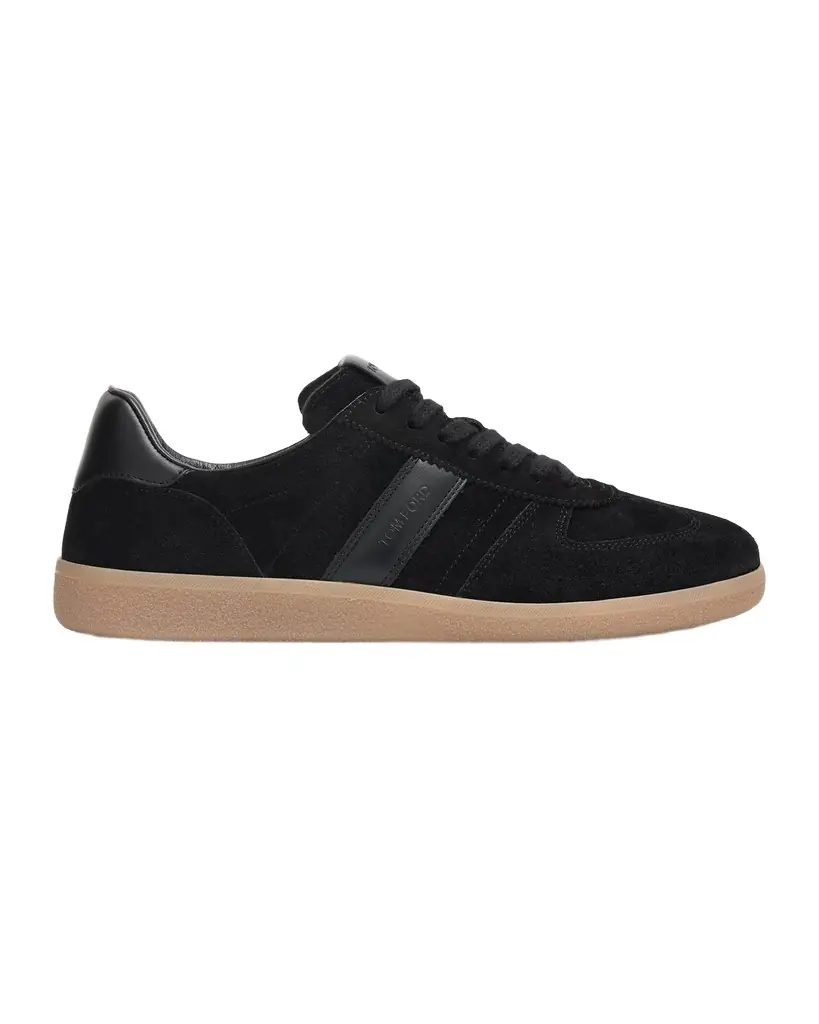 TOM FORD Men 's Suede T Low-Top Sneakers
