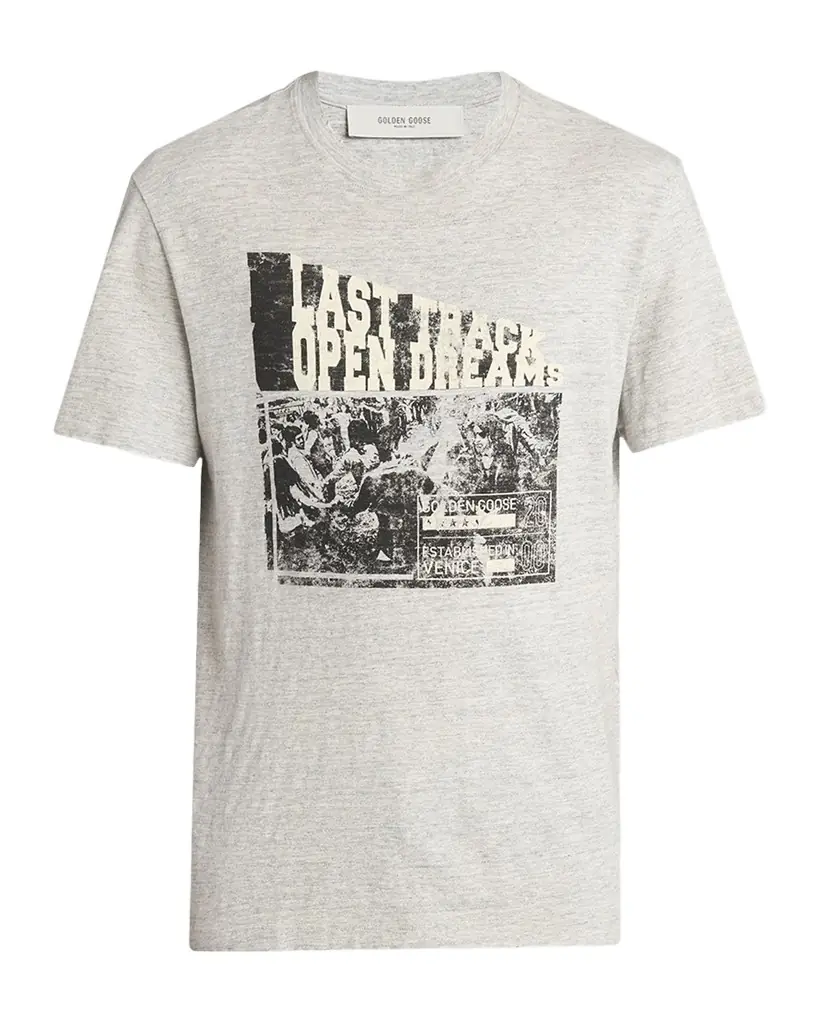 Golden Goose Men 's Journey Open Dreams Graphic T-Shirt