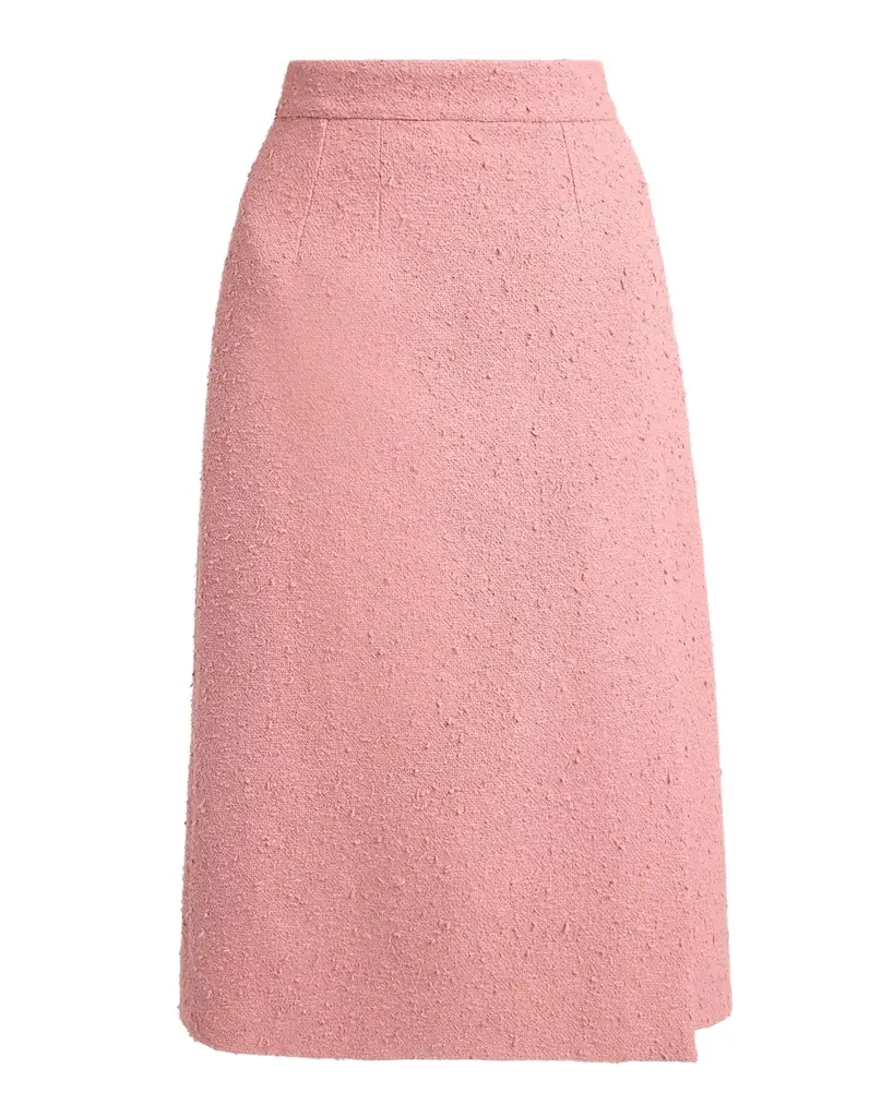 Dolce & Gabbana Boucle Midi Wrap Skirt