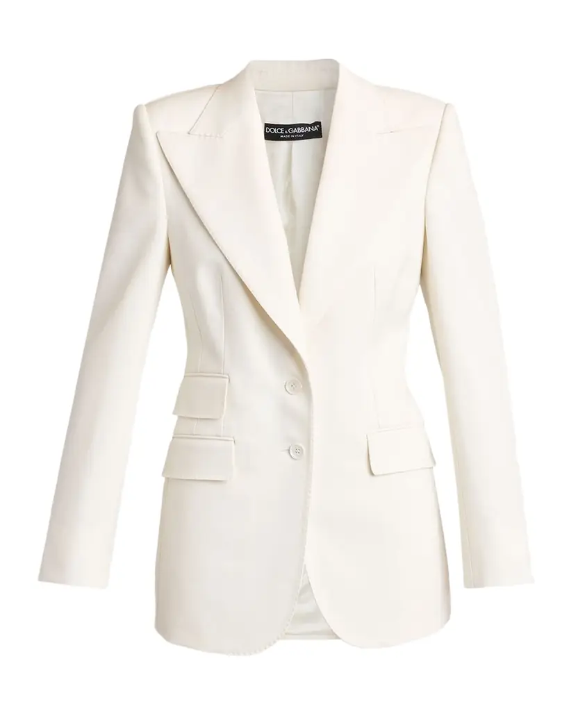 Dolce & Gabbana Single-Breasted Blazer Jacket