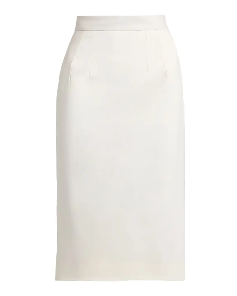 Dolce & Gabbana Wool-Stretch Cady Pencil Skirt - Women's Clothing
