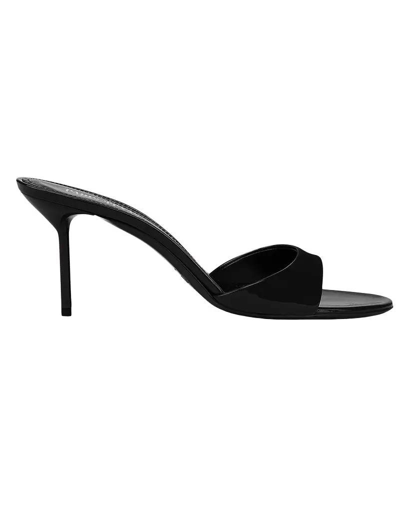 Paris Texas Lidia Patent Stiletto Mule Sandals