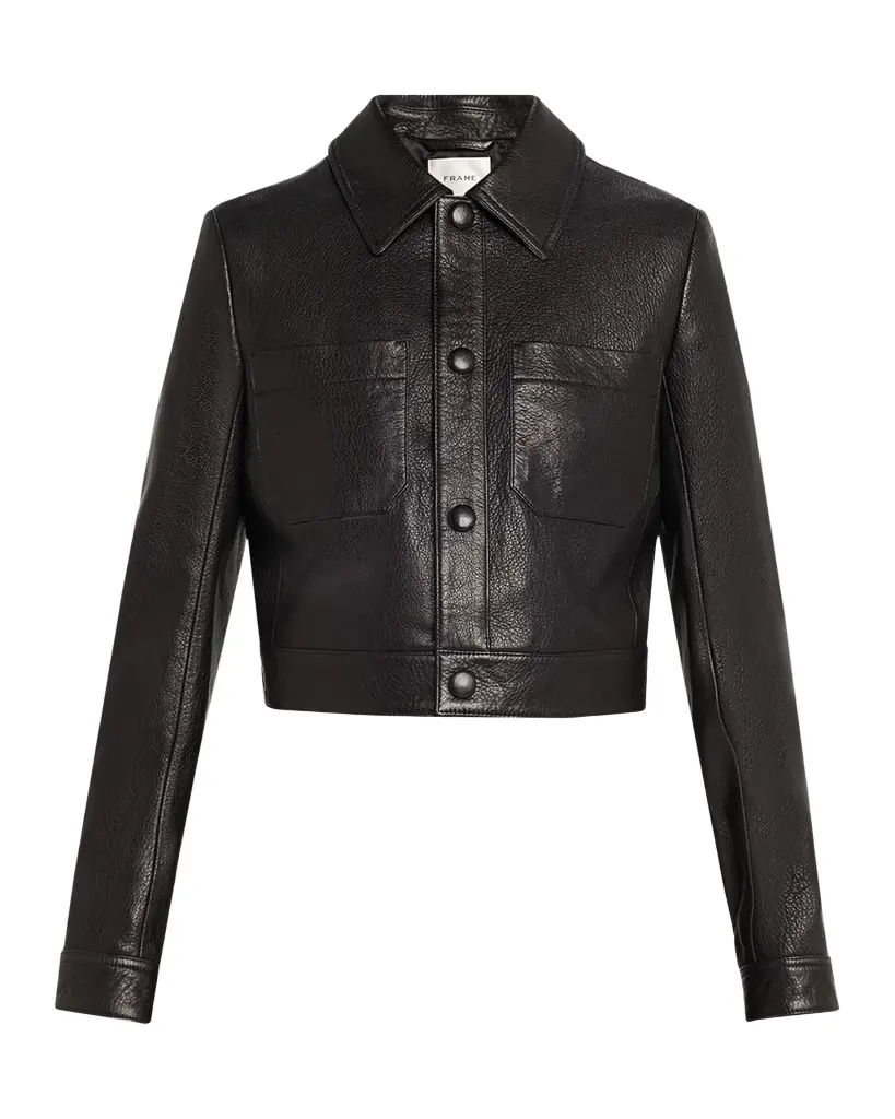 FRAME The Small Leather Jacket