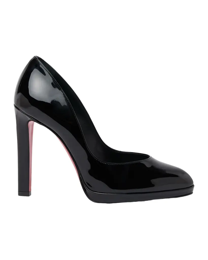 Christian Louboutin 120mm Fannylove Alta Patent Leather Pumps