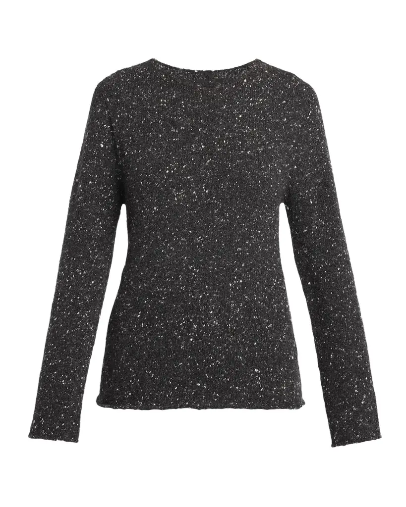 THE ROW Maira Speckled Cashmere Sweater