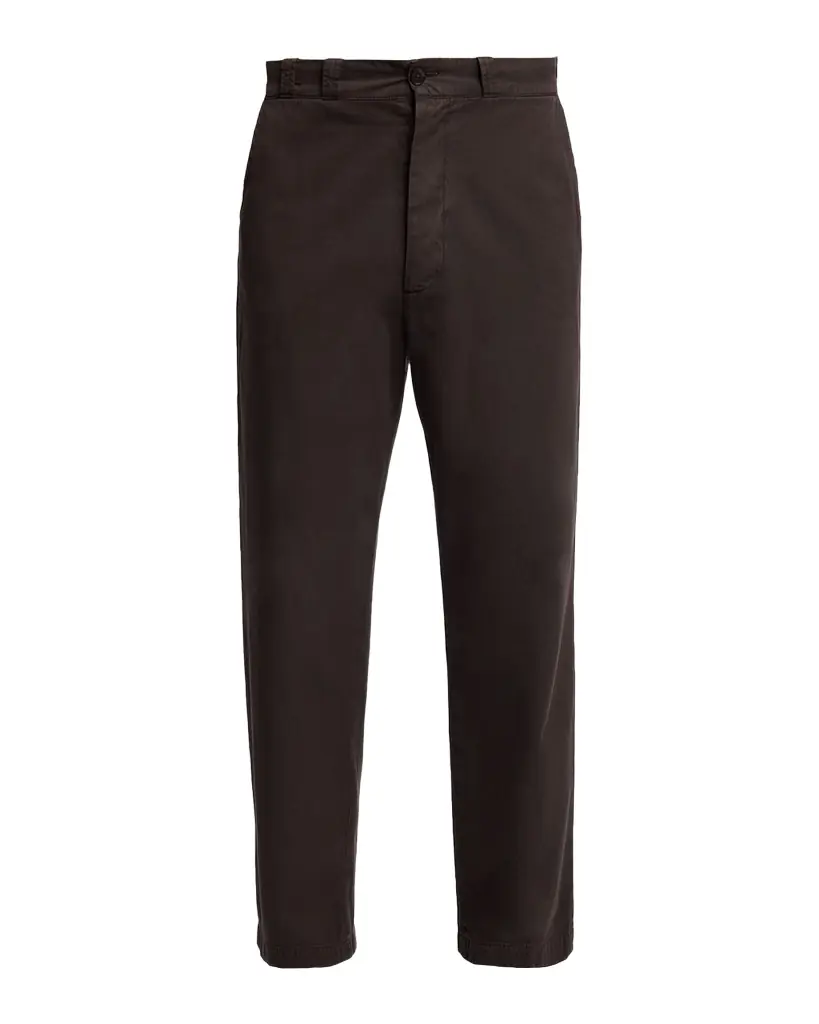 THE ROW Men 's Ottis Cotton and Cashmere Straight-Leg Chino Pants