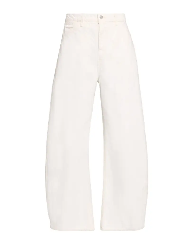 Nili Lotan Tribeca Barrel-Leg Ankle Jeans