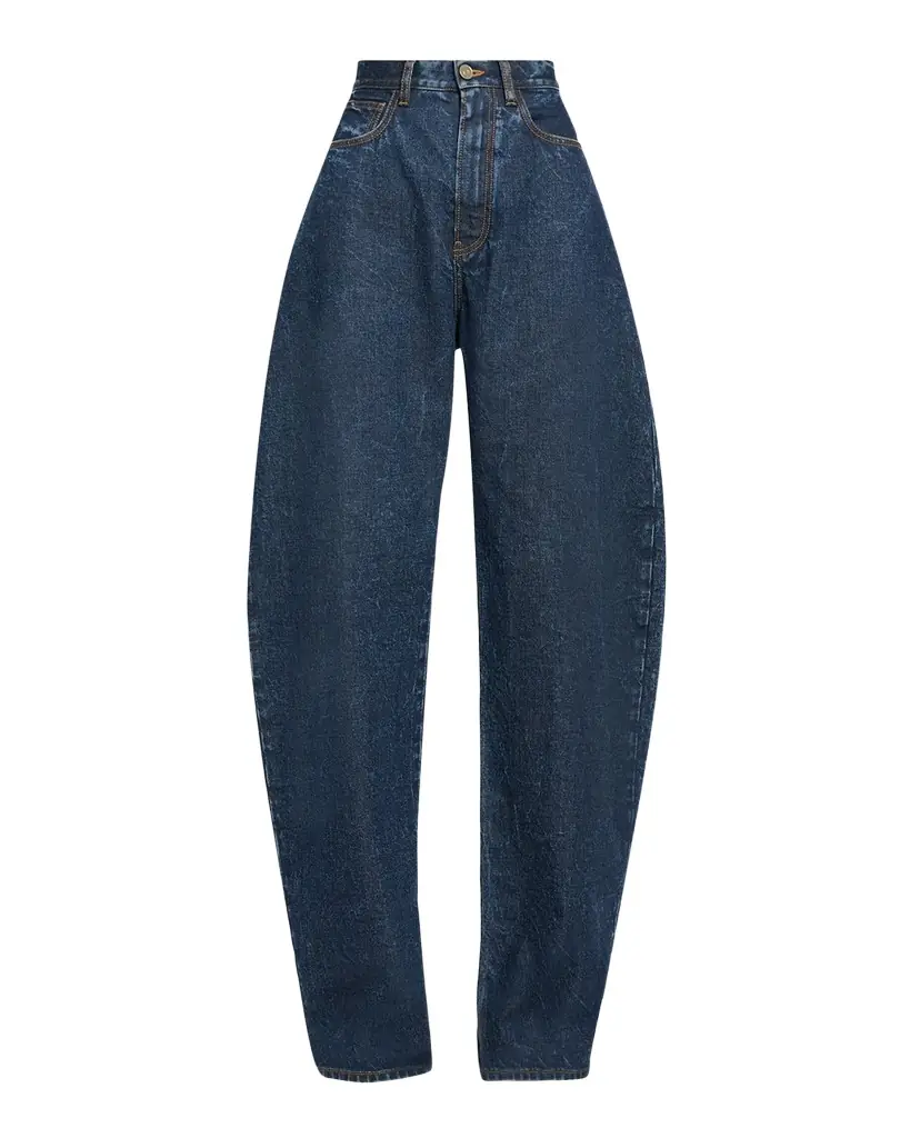 ALAIA Round Denim Pants