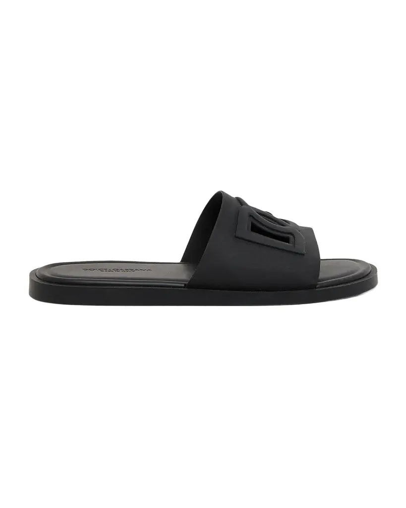 Dolce & Gabbana Men 's Rubber Beachwear Pool Slides