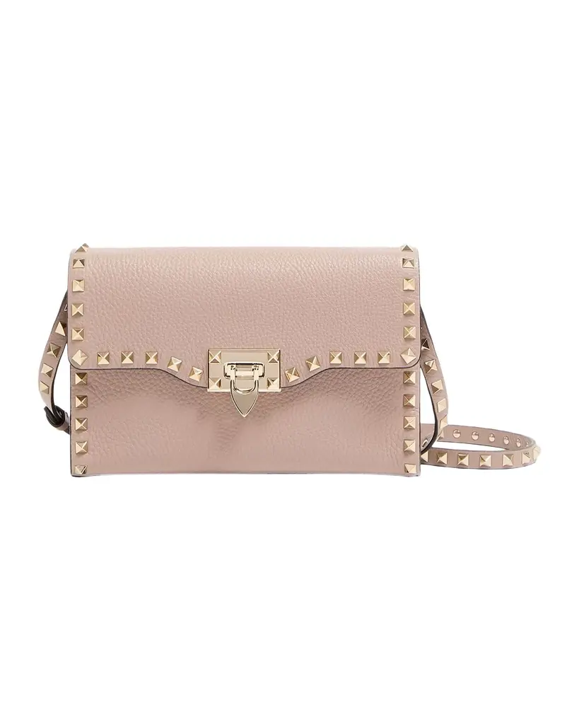 Valentino Garavani Rockstud Small Leather Crossbody Bag