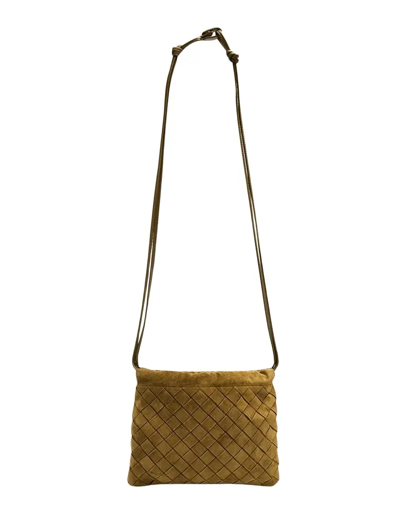 Bottega Veneta Small Suede Pouch Bag
