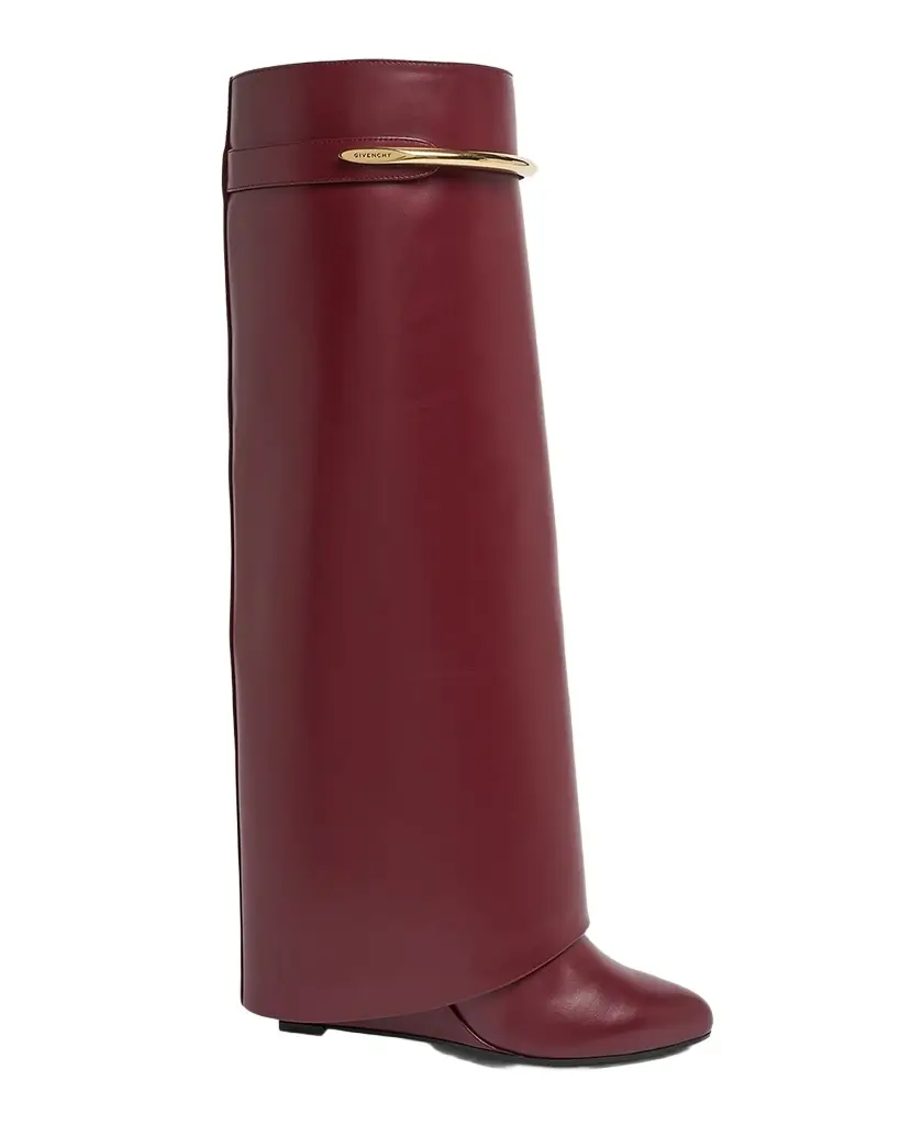 Givenchy Shark Pinch Leather Boots