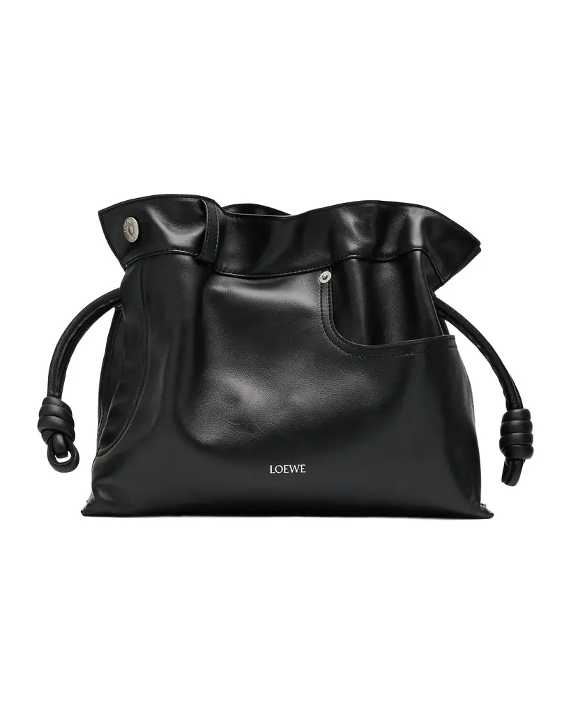 Loewe Flamenco Panta Clutch Bag in Leather