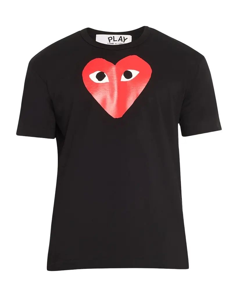 Comme des Garcons Men 's Big Heart Short-Sleeve T-Shirt