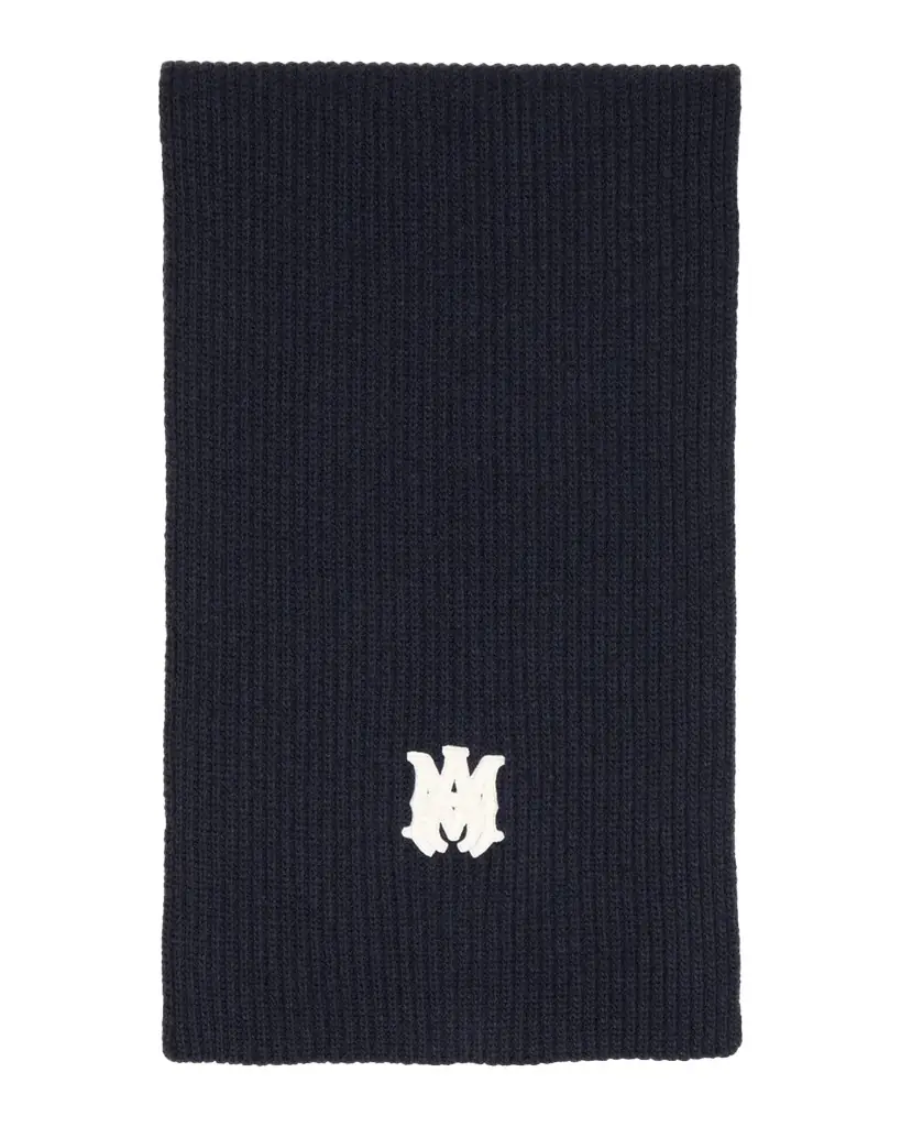 Amiri Men 's MA Ribbed Wool Scarf - Women's Accessories