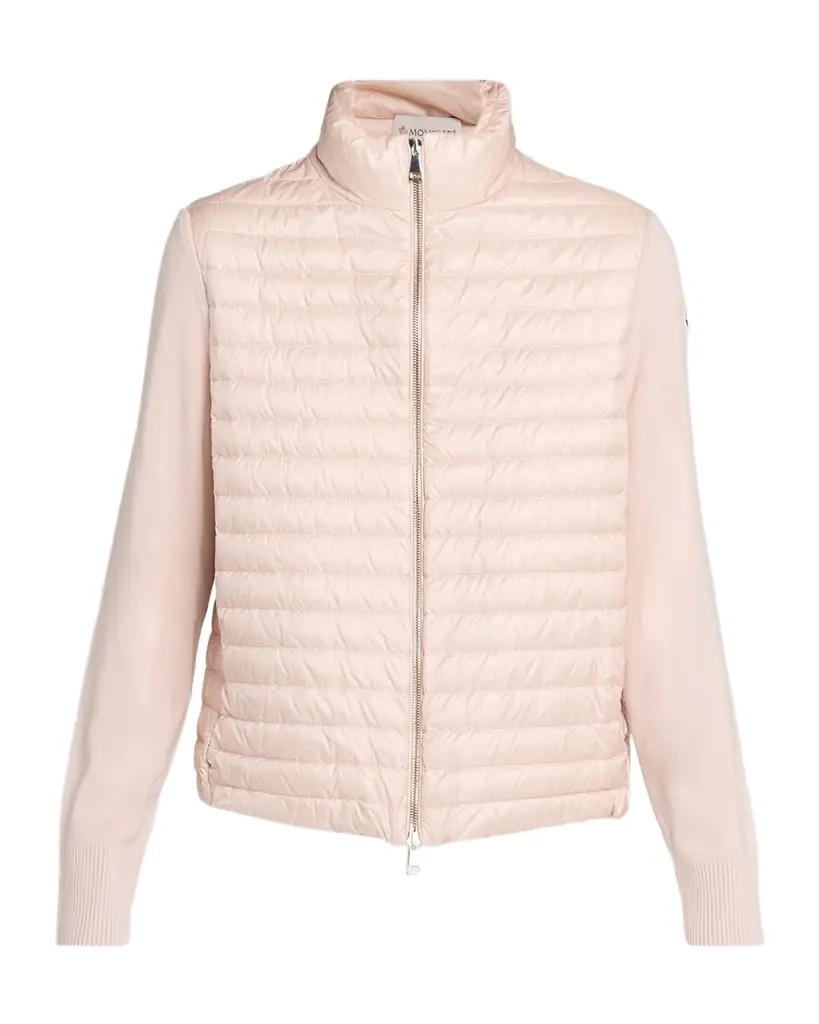Moncler Padded Wool Cardigan
