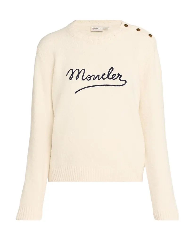 Moncler Crewneck Logo Sweater