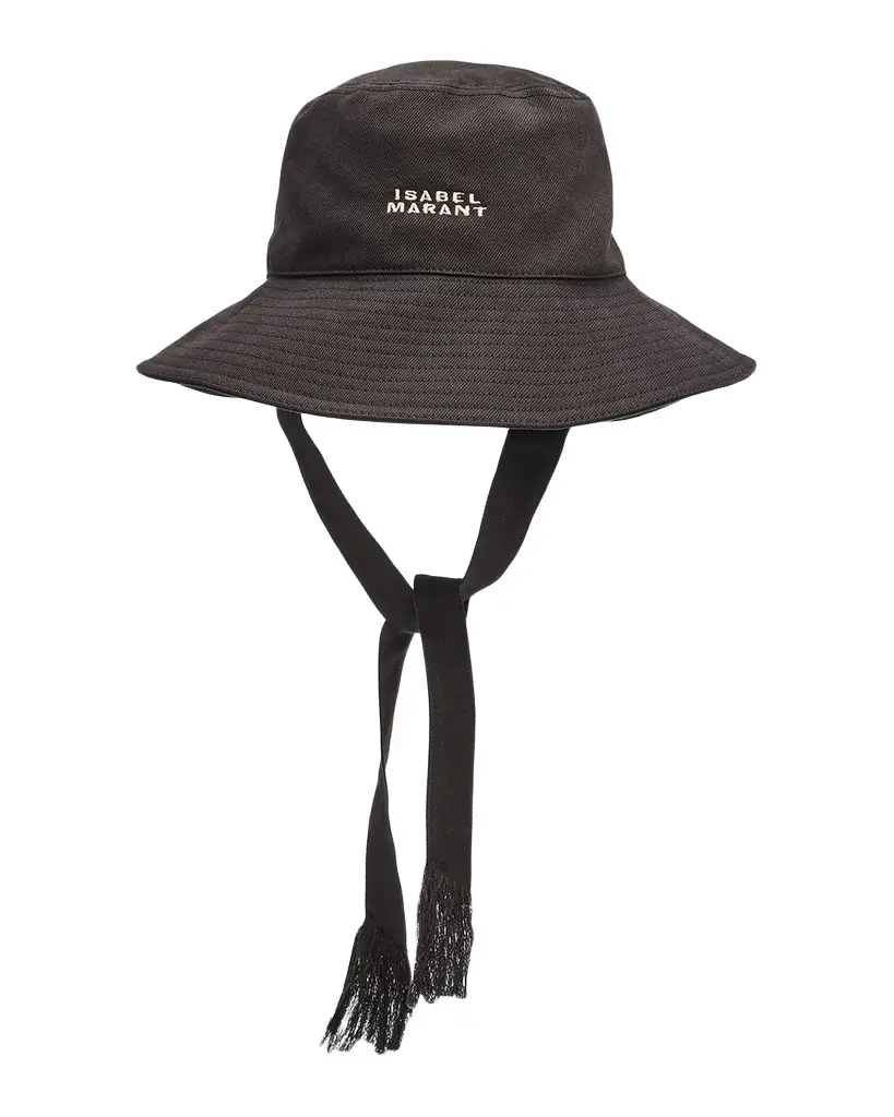Isabel Marant Shaley Embroidered Bucket Hat