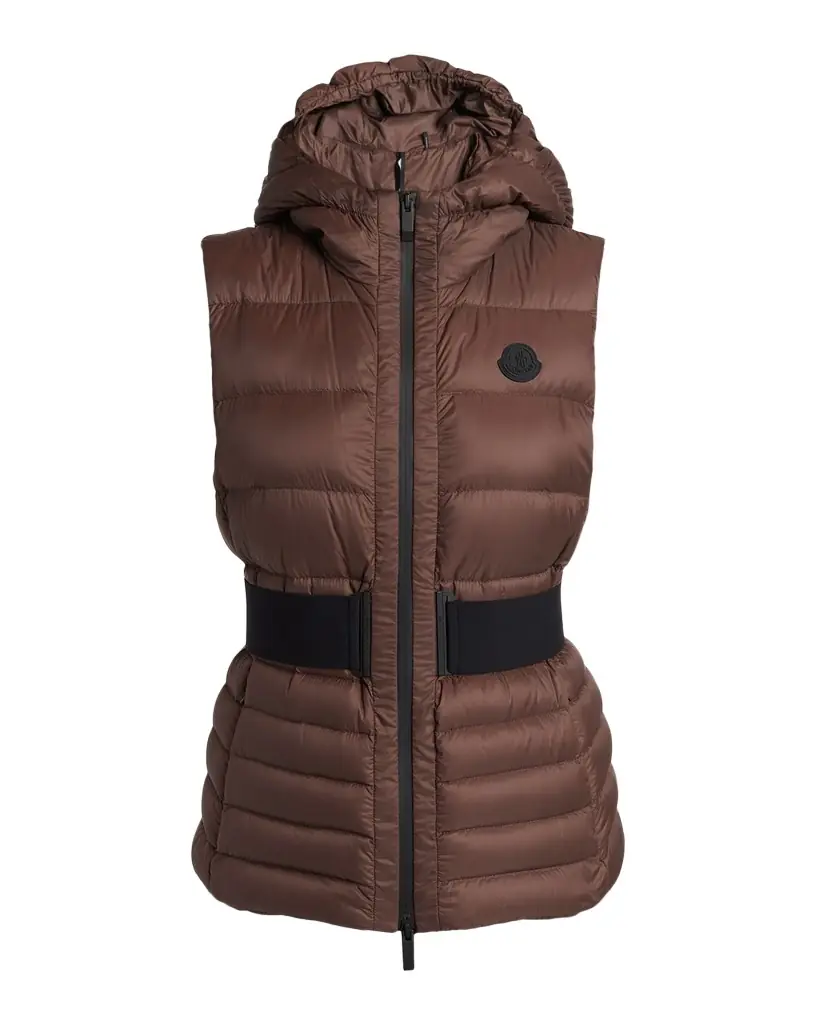Moncler Melia Hooded Down Vest