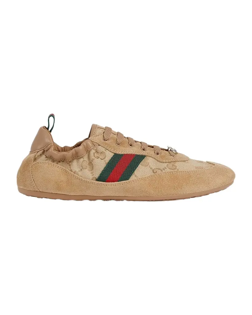 Gucci Shift GG Canvas Low-Top Sneakers