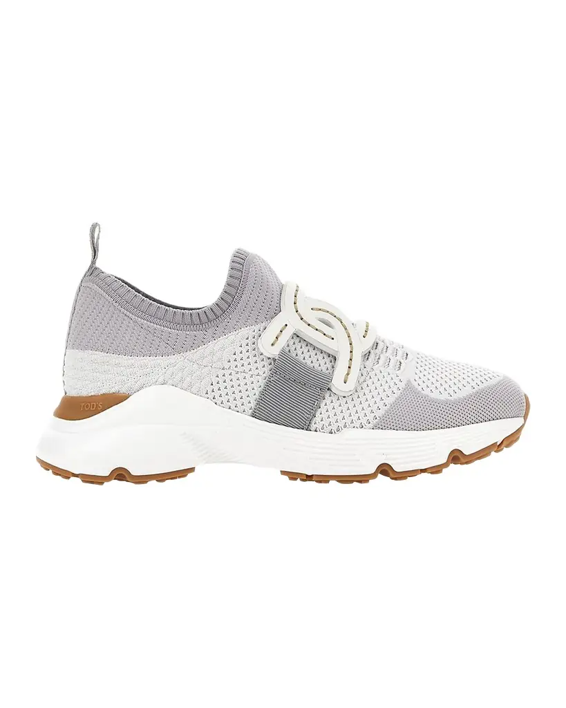 Tod 's Chain-Link Embellished Sock Sneakers