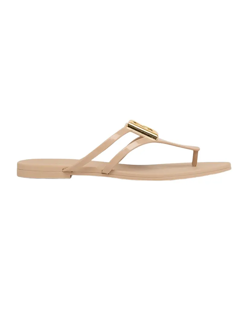 Dolce & Gabbana DG Jelly Flat Thong Sandals