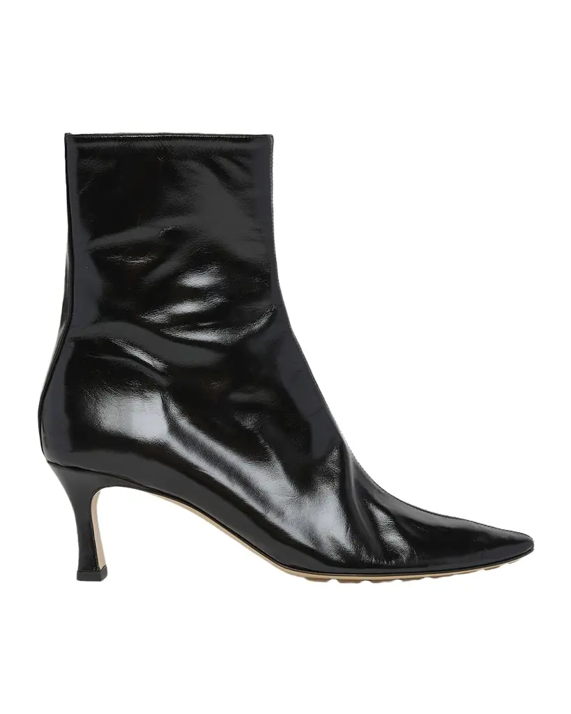 Bottega Veneta Sofia Leather Ankle Booties