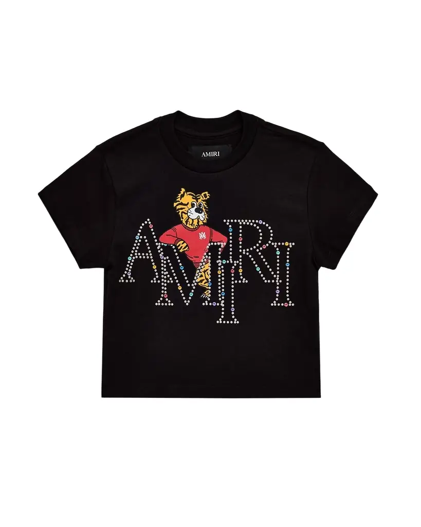 Amiri Kid 's  Staggered Tiger T-Shirt, Size 4-12