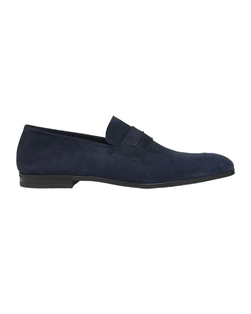TOM FORD Men 's Sean Suede Penny Loafers