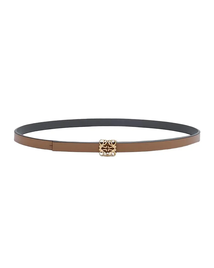 Loewe Anagram Bombe Reversible Calfskin Belt