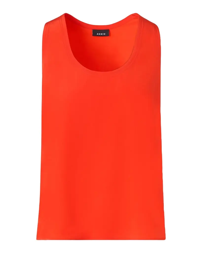 Akris Silk Scoop-Neck Tank Top