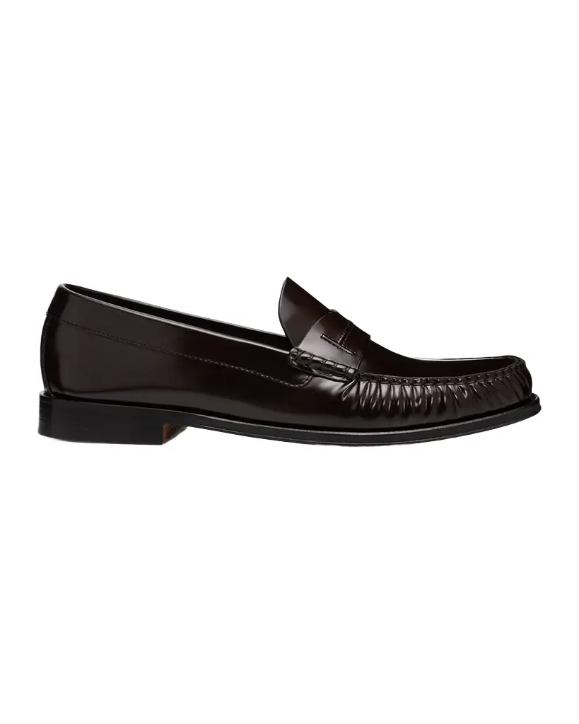 TOM FORD Men 's Oliver Leather Penny Loafers