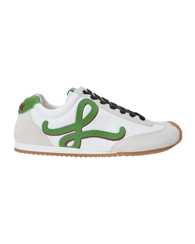 Loewe Ballet Runner Mixed Leather Sneakers