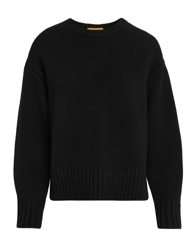 Guest in Residence Cozy Cashmere Crewneck Sweater