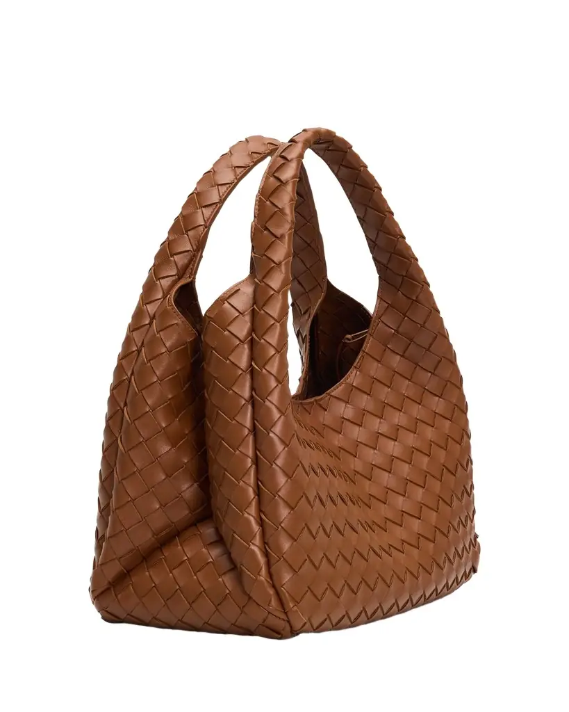 Bottega Veneta Campana Small Leather Shoulder Bag