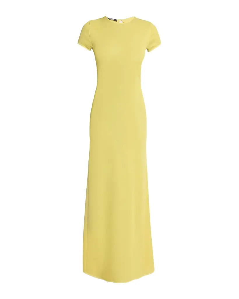 Jacquemus Solid Knitted Maxi Dress