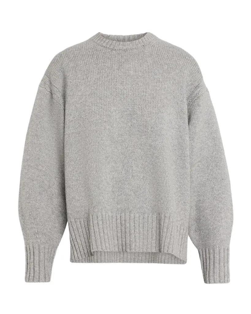Guest in Residence Cozy Cashmere Crewneck Sweater