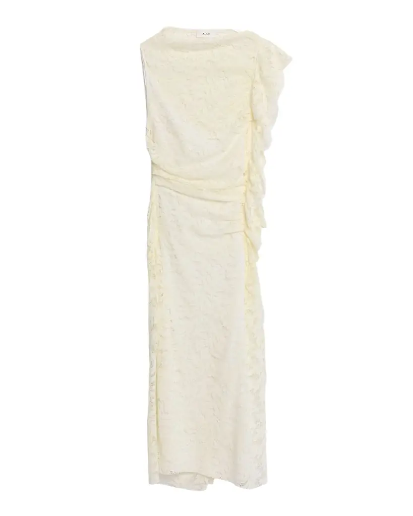 A.L.C. Astrid Draped Lace Dress