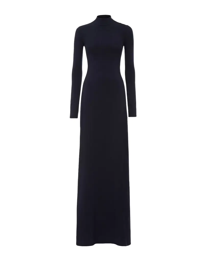 Ralph Lauren Collection Lorina Stretch Silk Jersey Day Dress